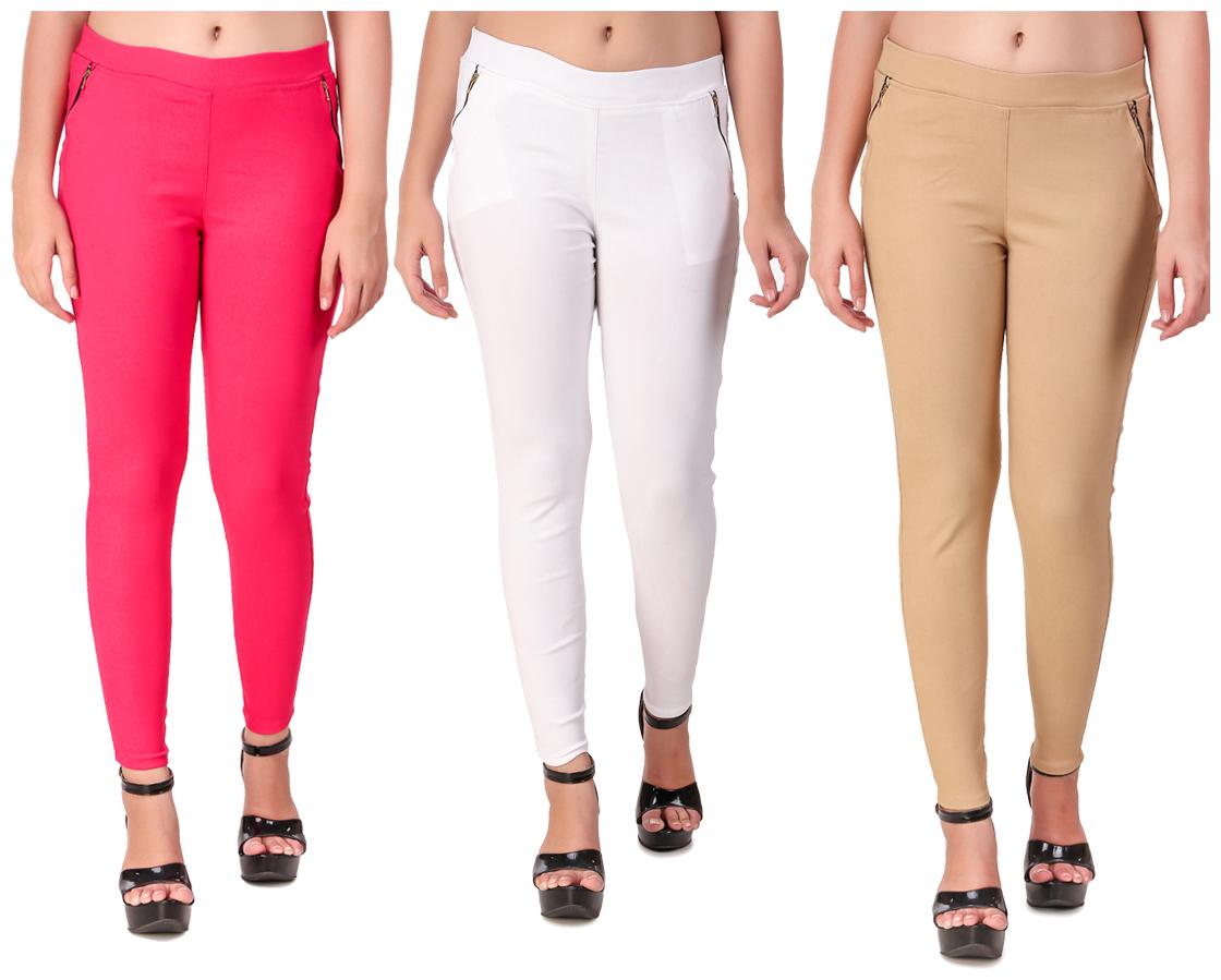 

Krishty Trading Women Multi Skinny fit Jegging