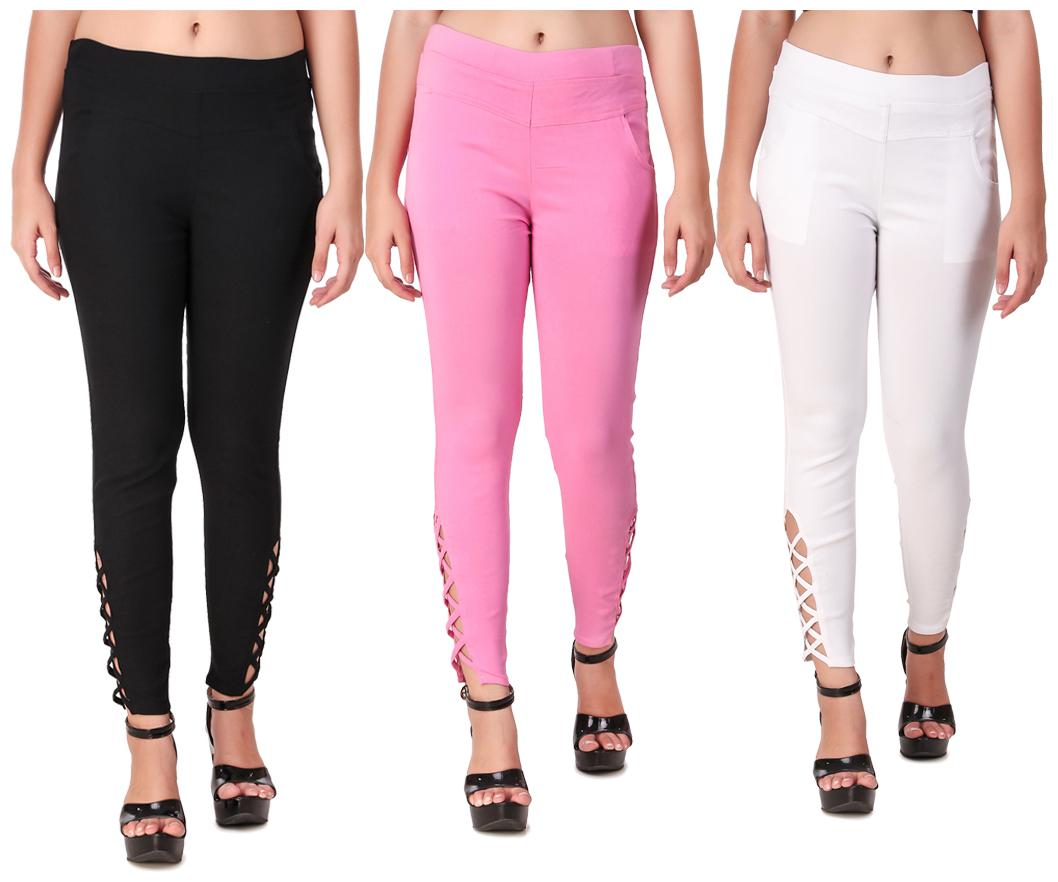

Krishty Trading Women Multi Skinny fit Jegging