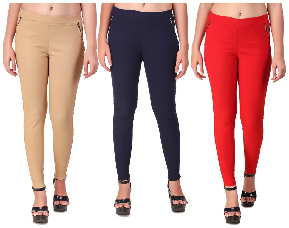 

Krishty Trading Women Multi Skinny fit Jegging
