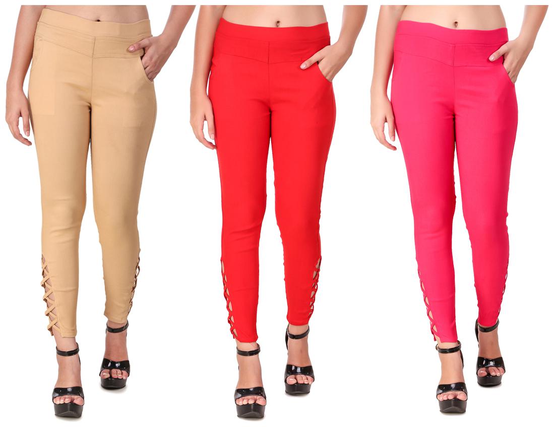 

Krishty Trading Women Multi Skinny fit Jegging