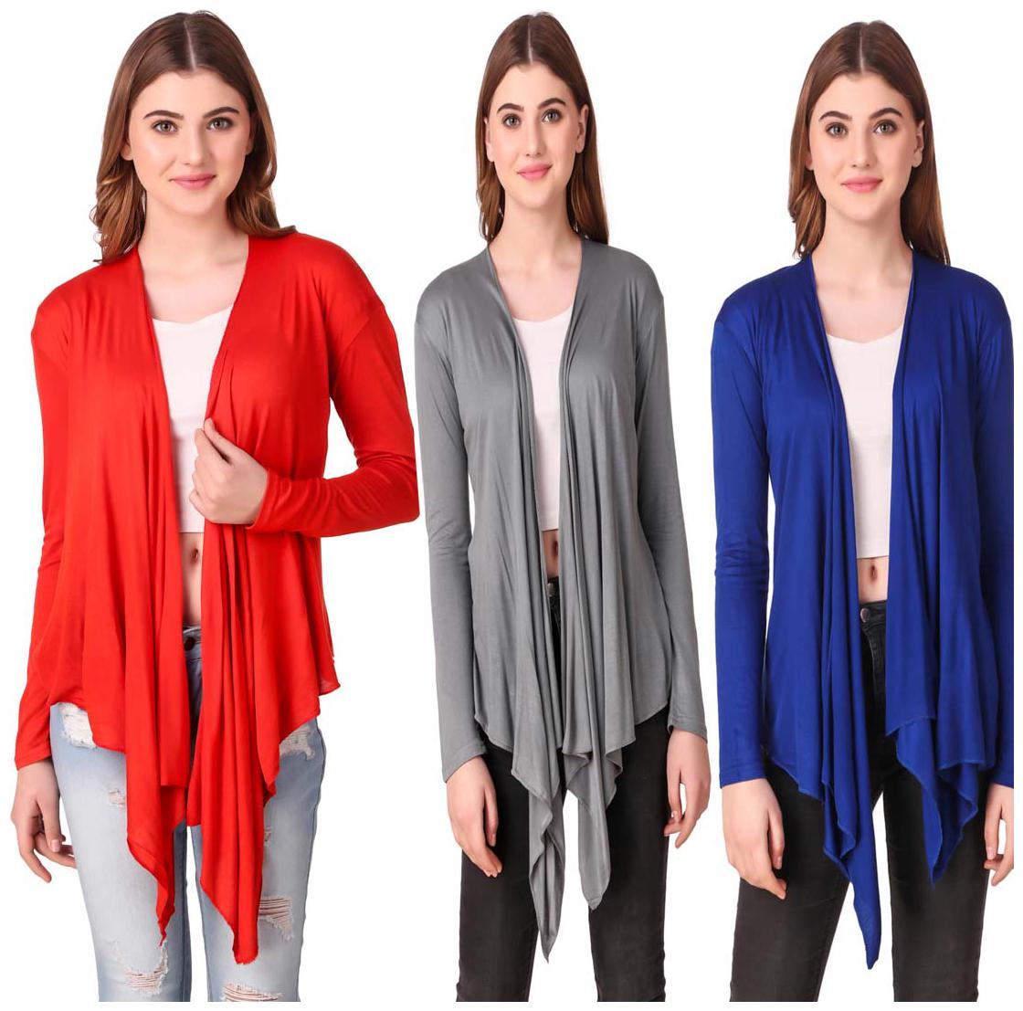

Krishty Trading Women Shrug - Multi