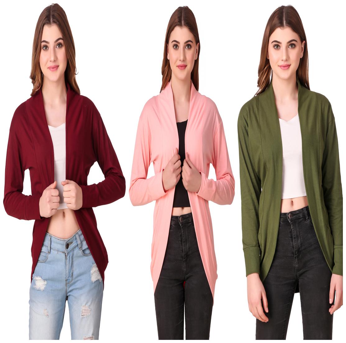 

Krishty Trading Women Shrug - Multi