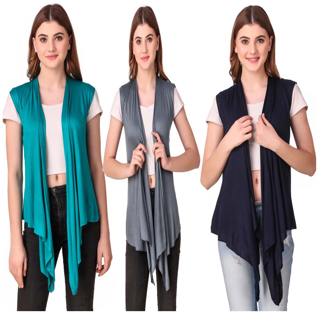 

Krishty Trading Women Shrug - Multi