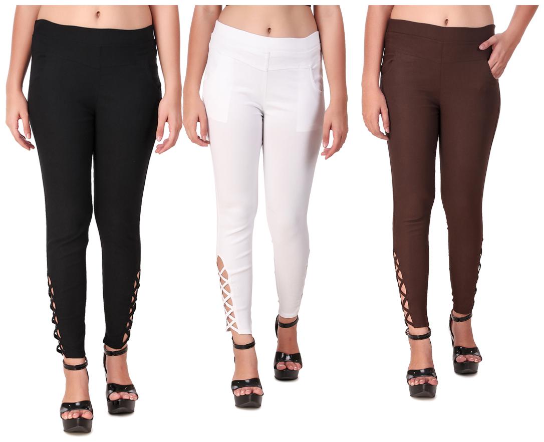 

Krishty Trading Women Multi Skinny fit Jegging