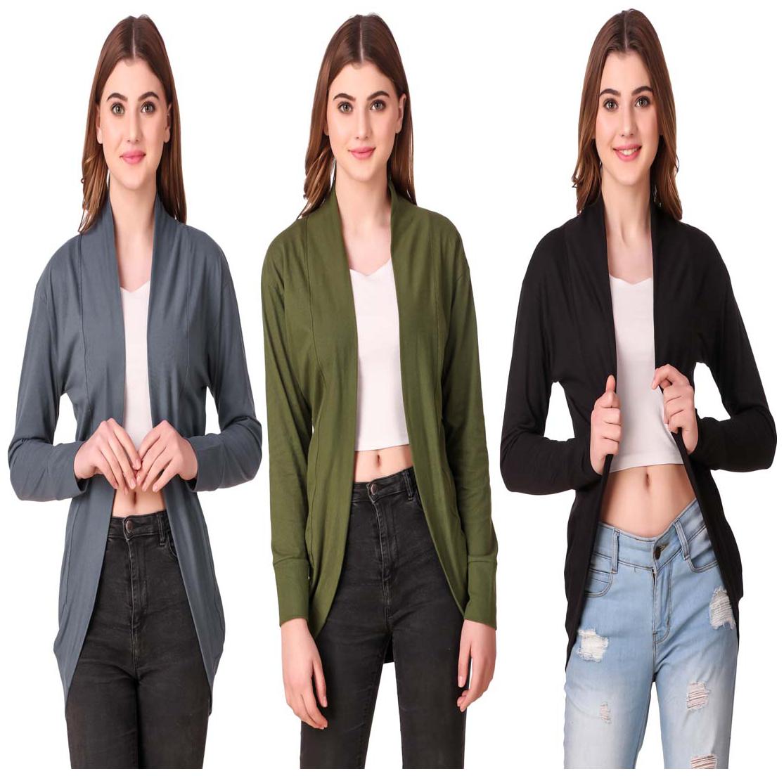 

Krishty Trading Women Shrug - Multi