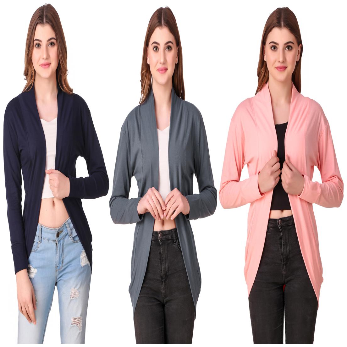 

Krishty Trading Women Shrug - Multi