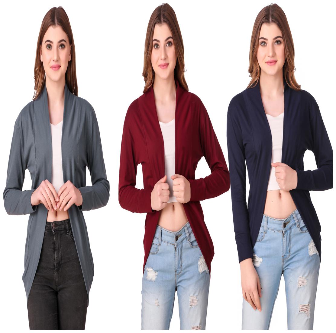 

Krishty Trading Women Shrug - Multi