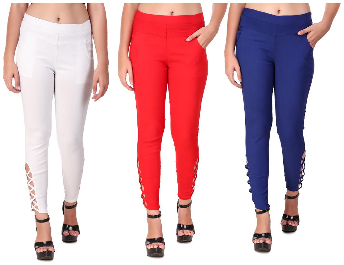 

Krishty Trading Women Multi Skinny fit Jegging