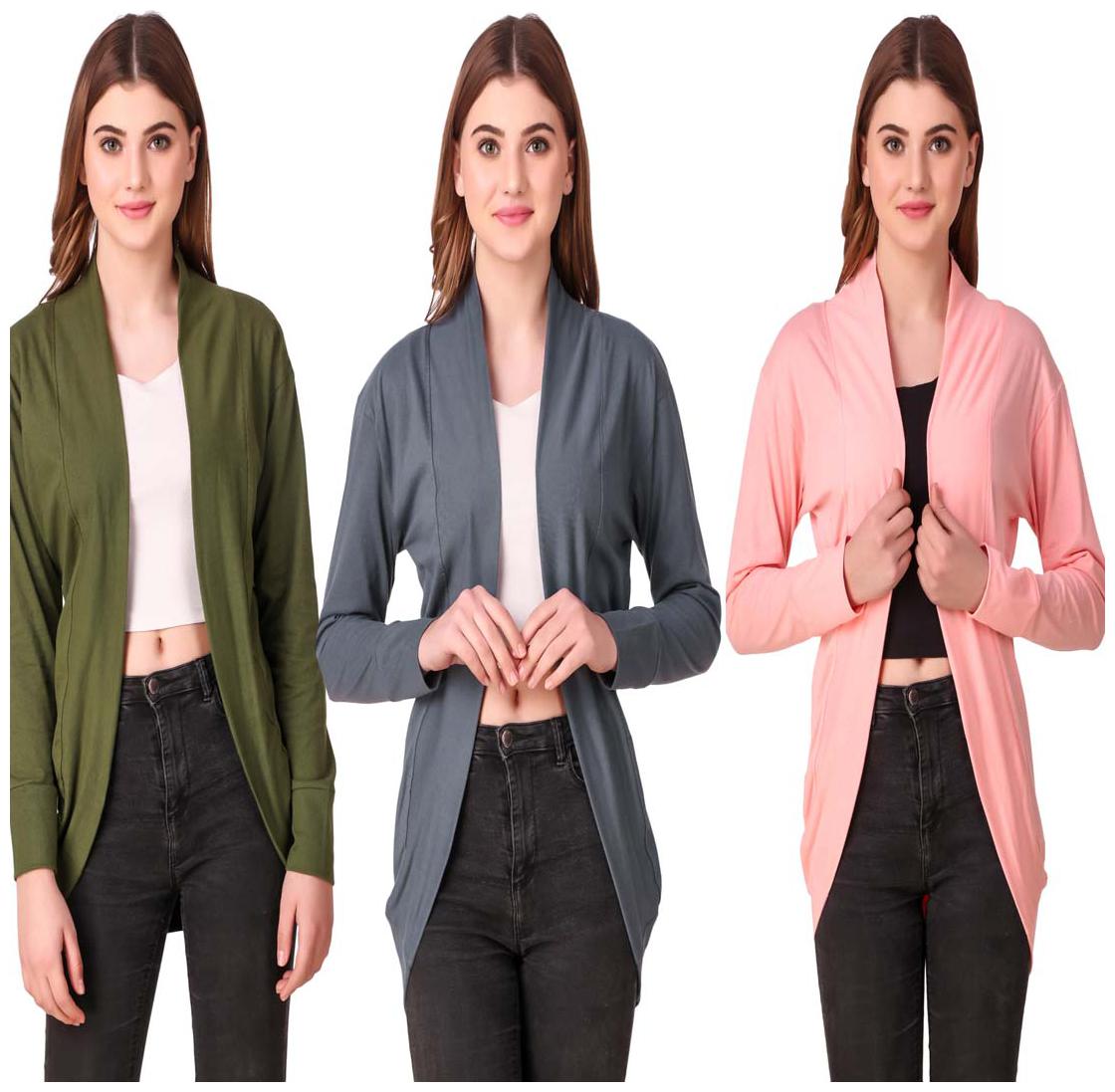 

Krishty Trading Women Shrug - Multi
