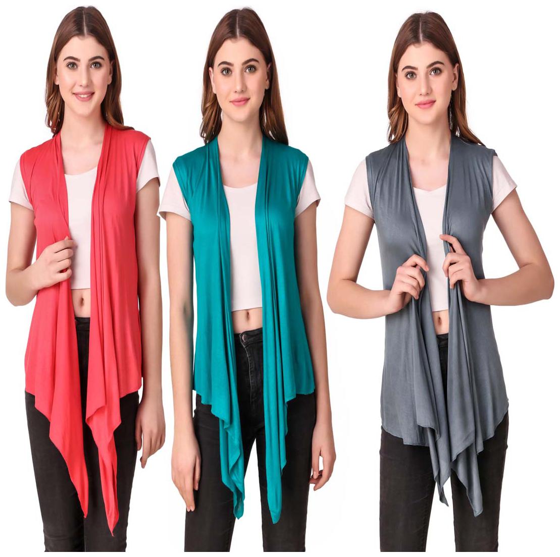 

Krishty Trading Women Shrug - Multi
