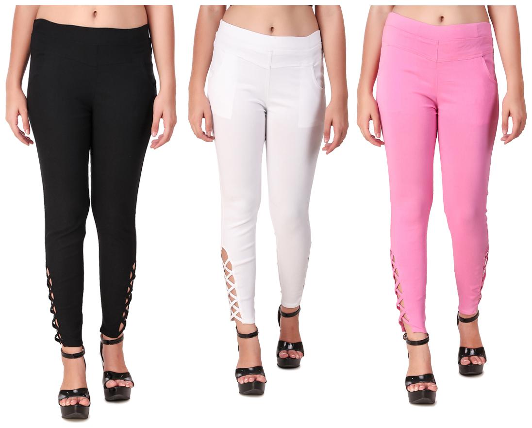 

Krishty Trading Women Multi Skinny fit Jegging