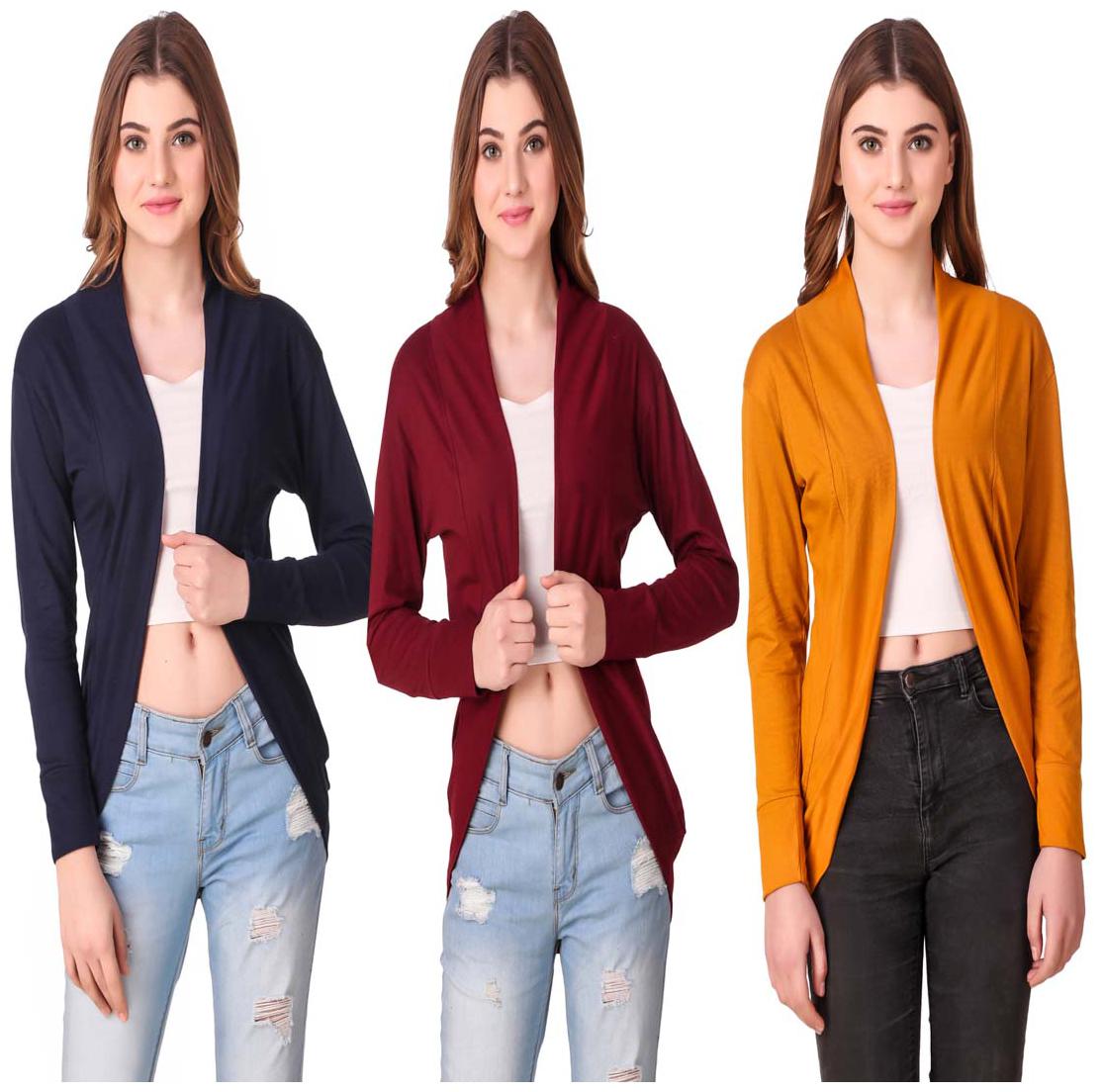 

Krishty Trading Women Shrug - Multi