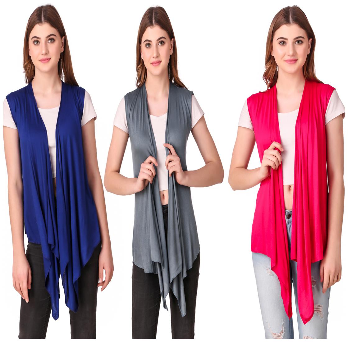 

Krishty Trading Women Shrug - Multi
