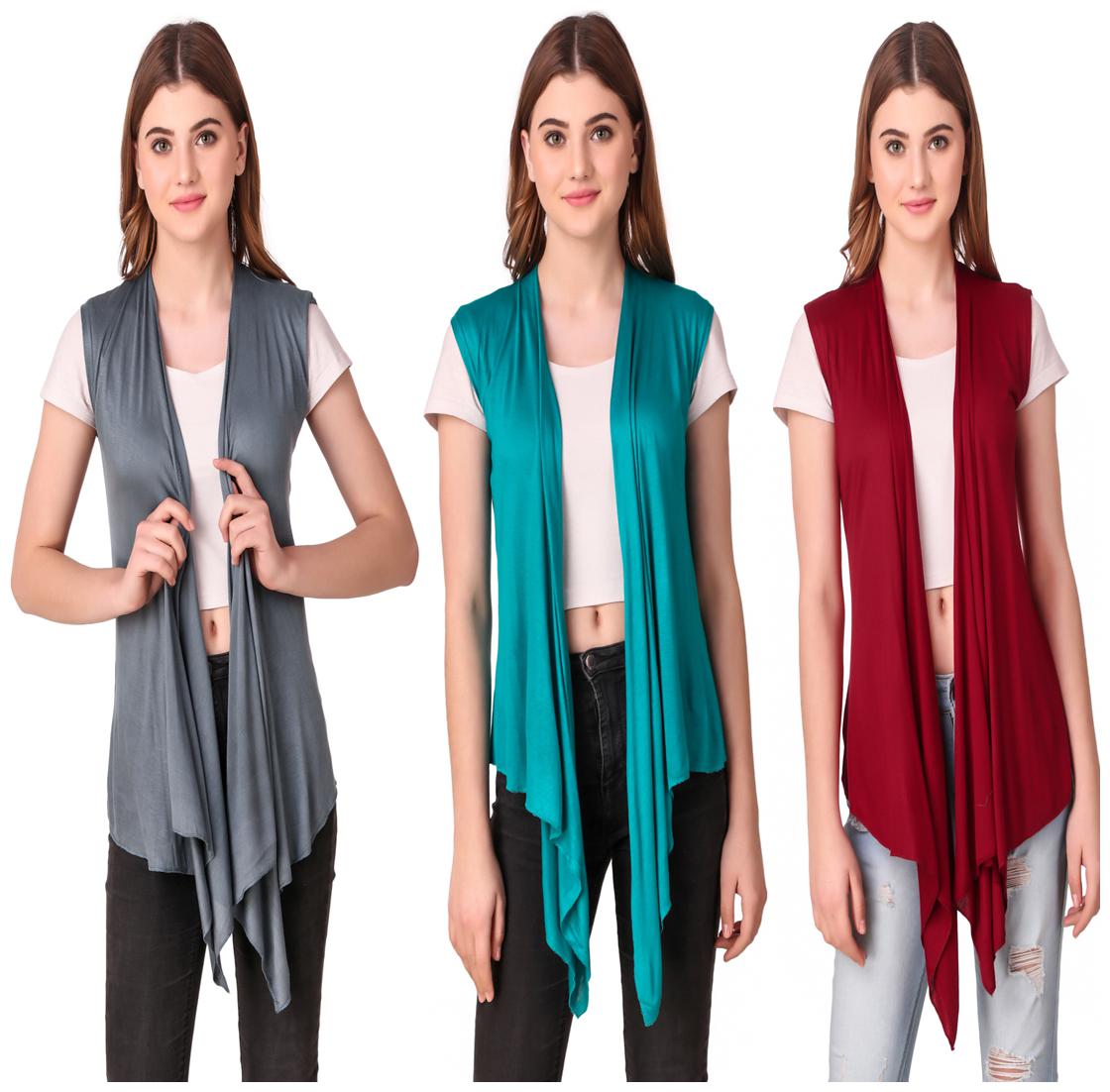 

Krishty Trading Women Shrug - Multi