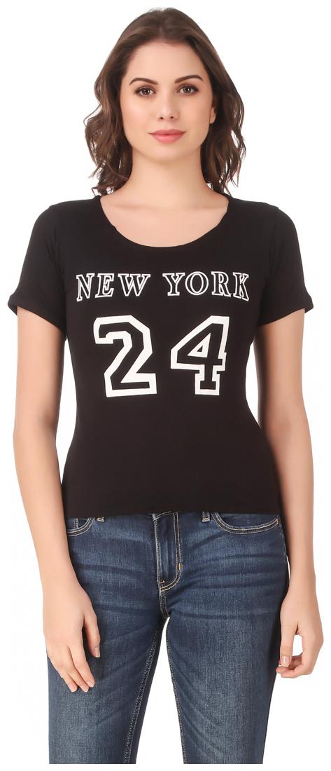 

Krishty Trading Lycra Casual Regular T Shirt Black