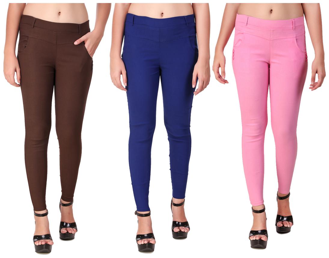 

Krishty Trading Women Multi Skinny fit Jegging