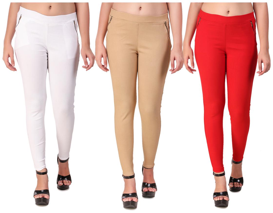 

Krishty Trading Women Multi Skinny fit Jegging