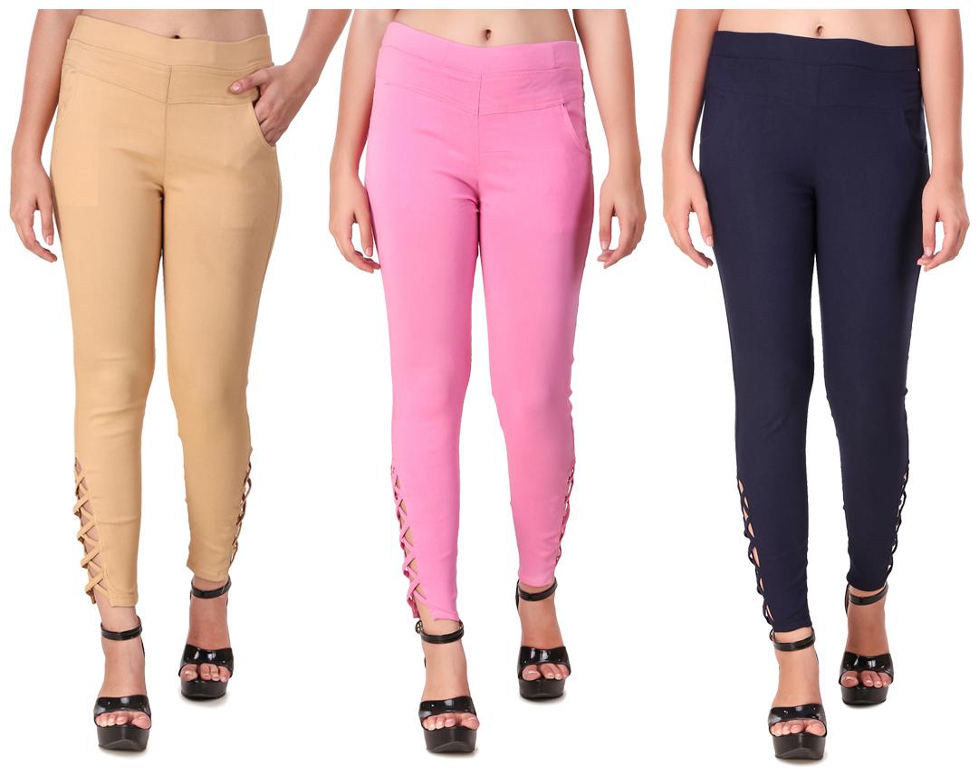 

Krishty Trading Women Multi Skinny fit Jegging