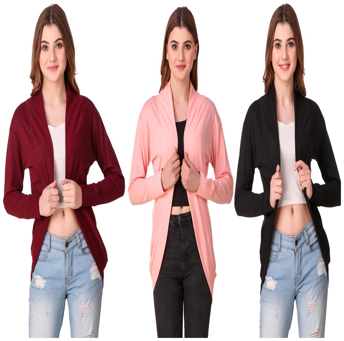 

Krishty Trading Women Shrug - Multi