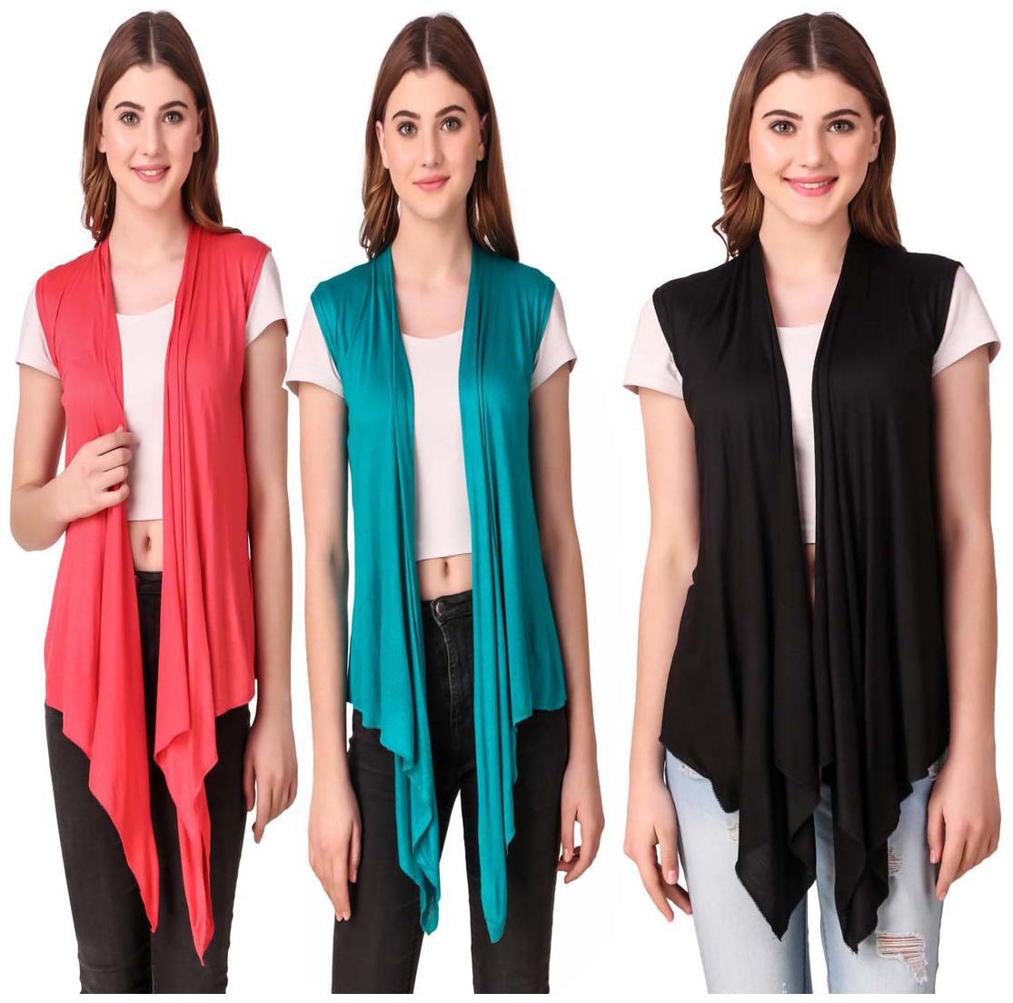 

Krishty Trading Women Shrug - Multi