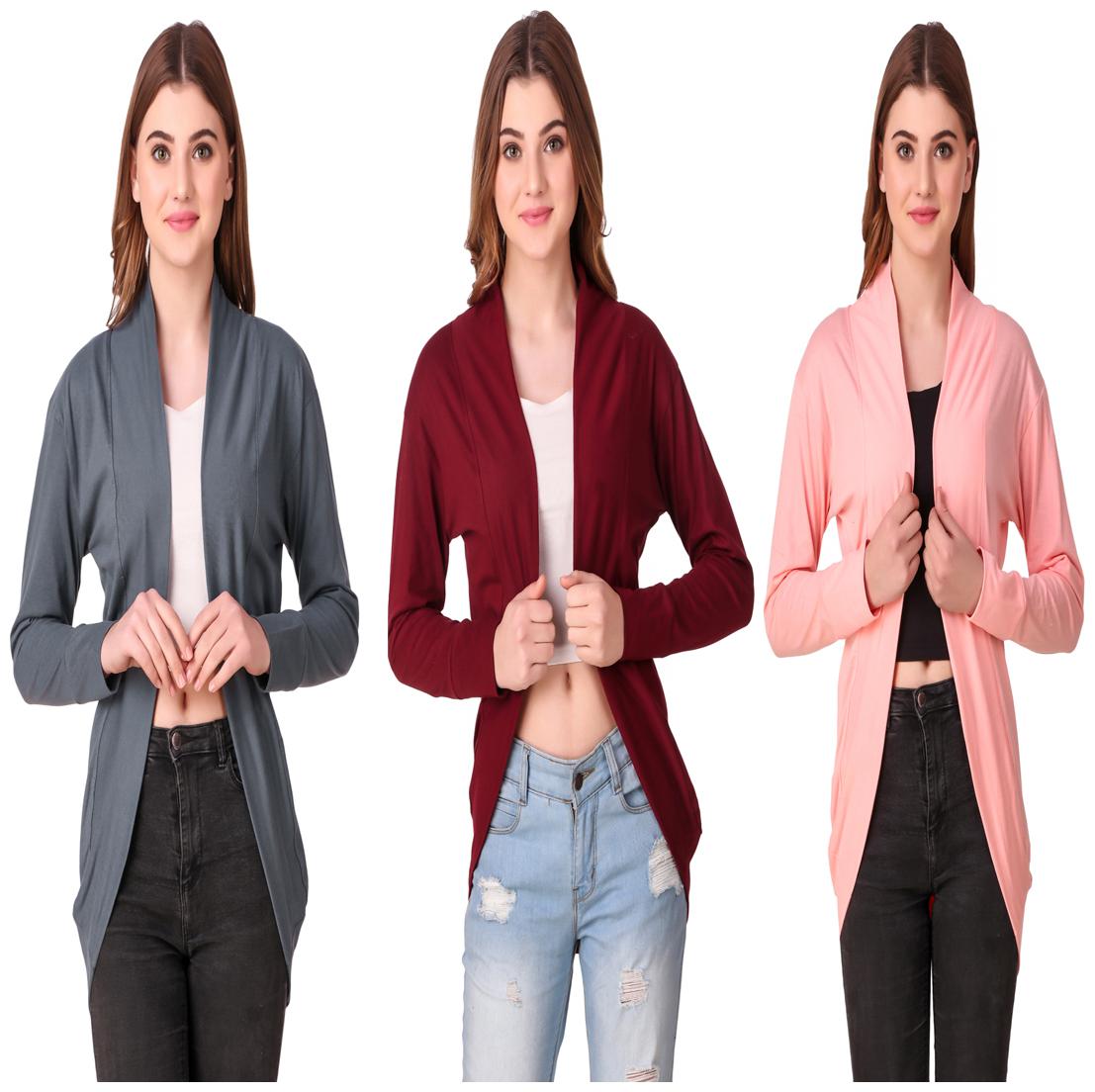 

Krishty Trading Women Shrug - Multi
