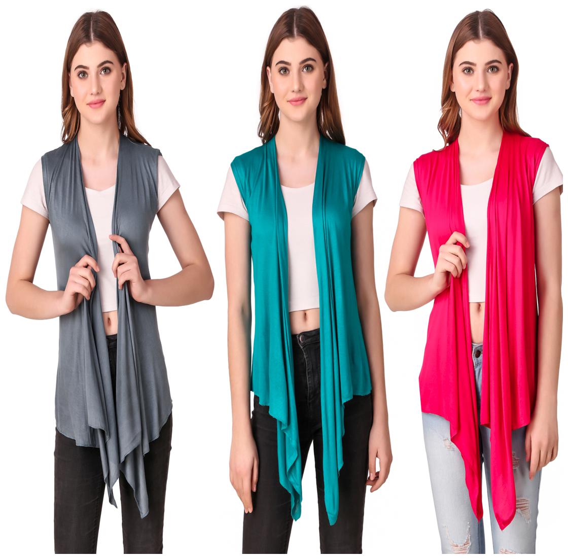 

Krishty Trading Women Shrug - Multi