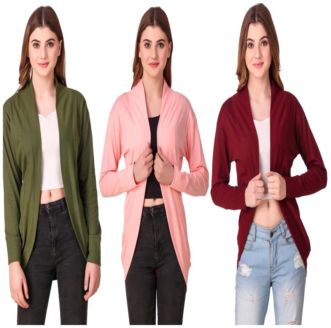 

Krishty Trading Women Shrug - Multi