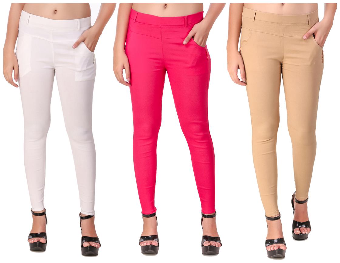

Krishty Trading Women Multi Skinny fit Jegging