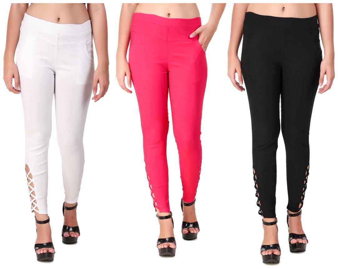 

Krishty Trading Women Multi Skinny fit Jegging