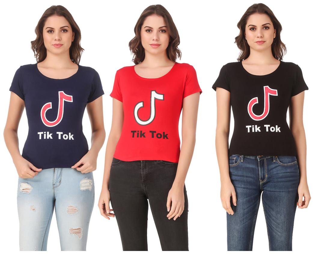 

Krishty Trading Lycra Casual Regular T Shirt Multi