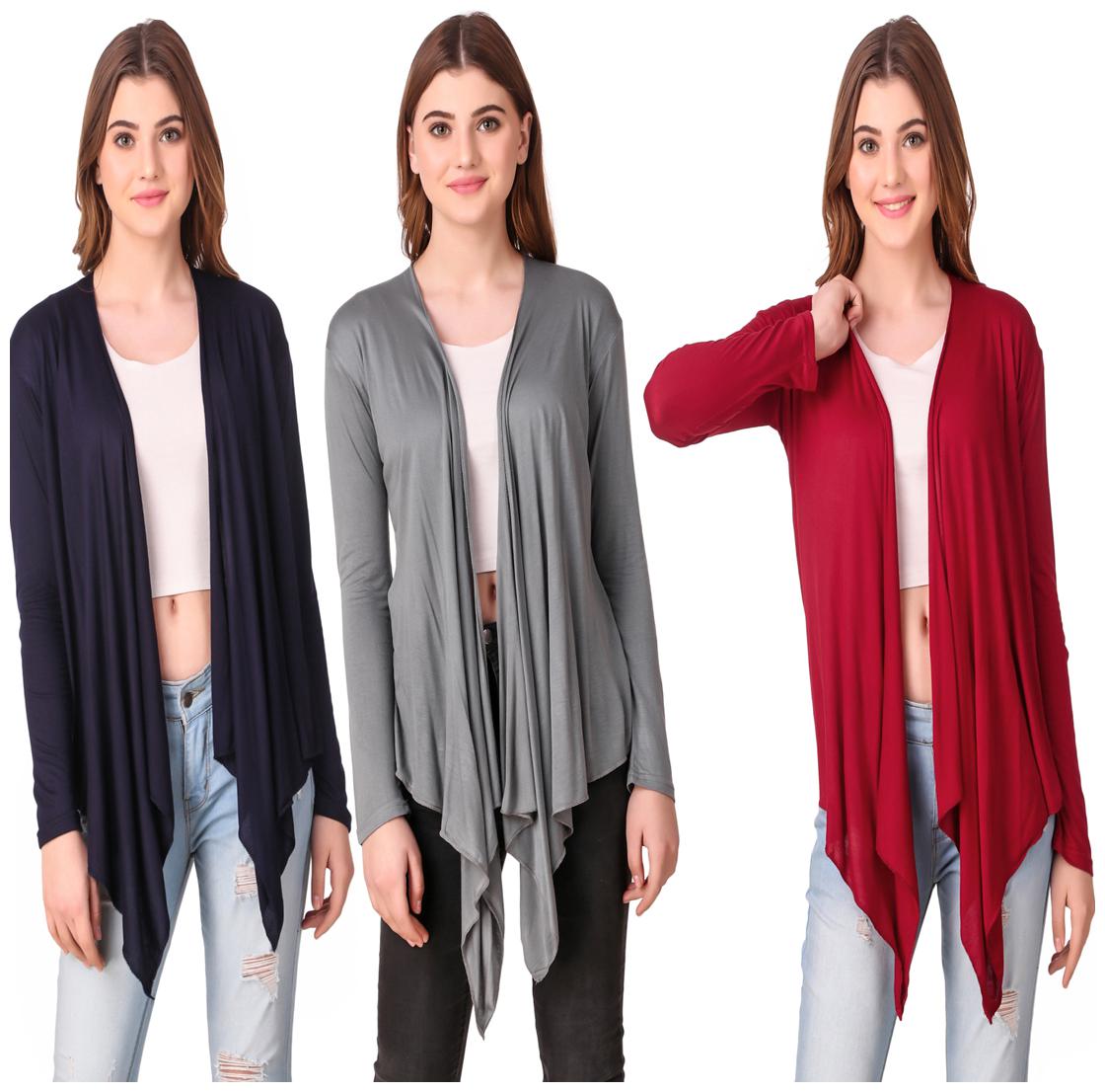 

Krishty Trading Women Shrug - Multi