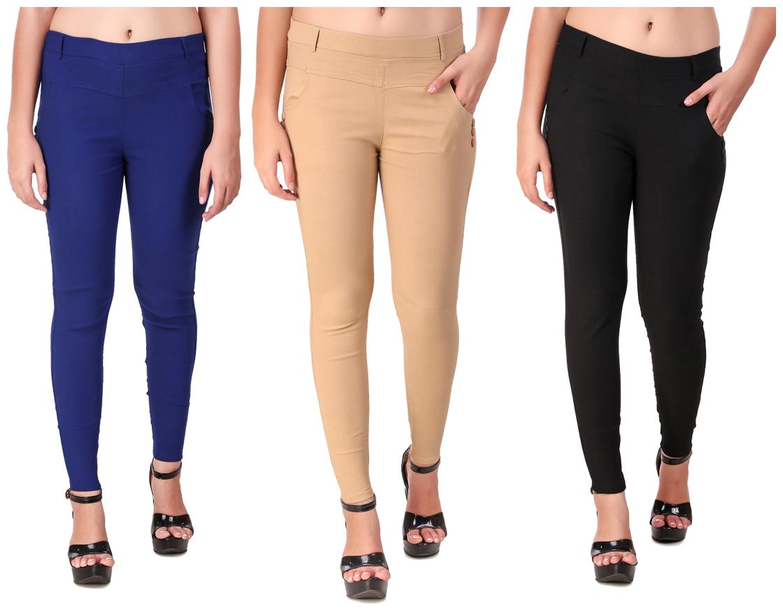 

Krishty Trading Women Multi Skinny fit Jegging