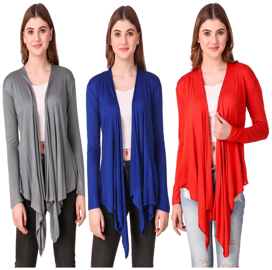 

Krishty Trading Women Shrug - Multi