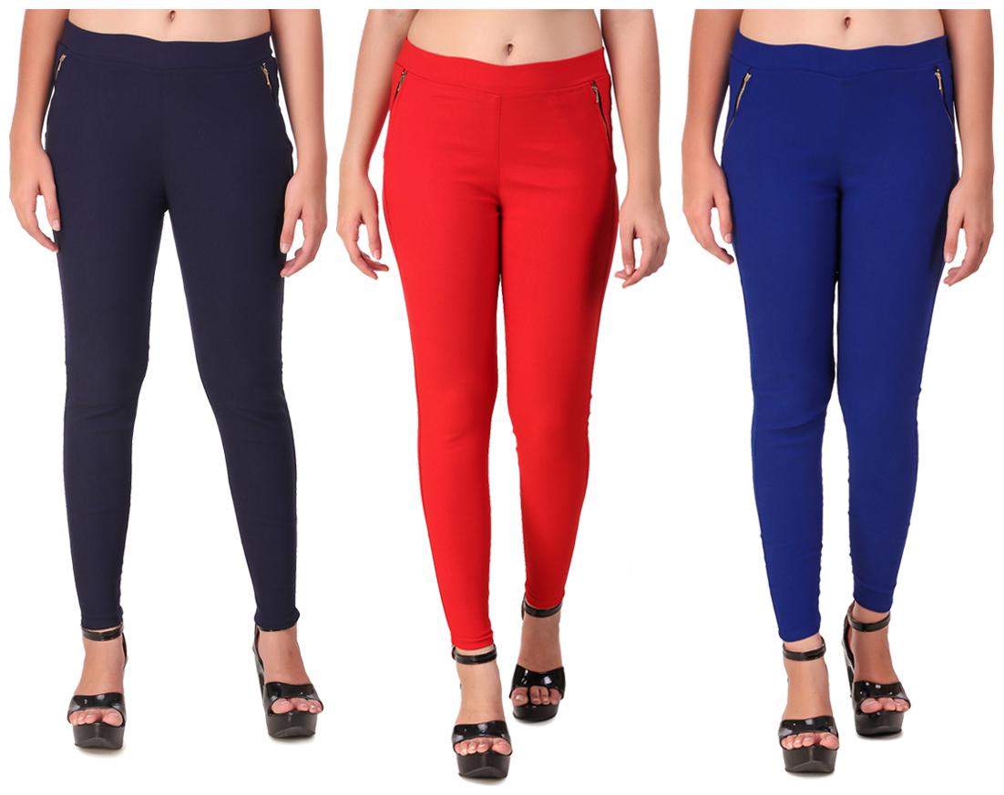 

Krishty Trading Women Multi Skinny fit Jegging