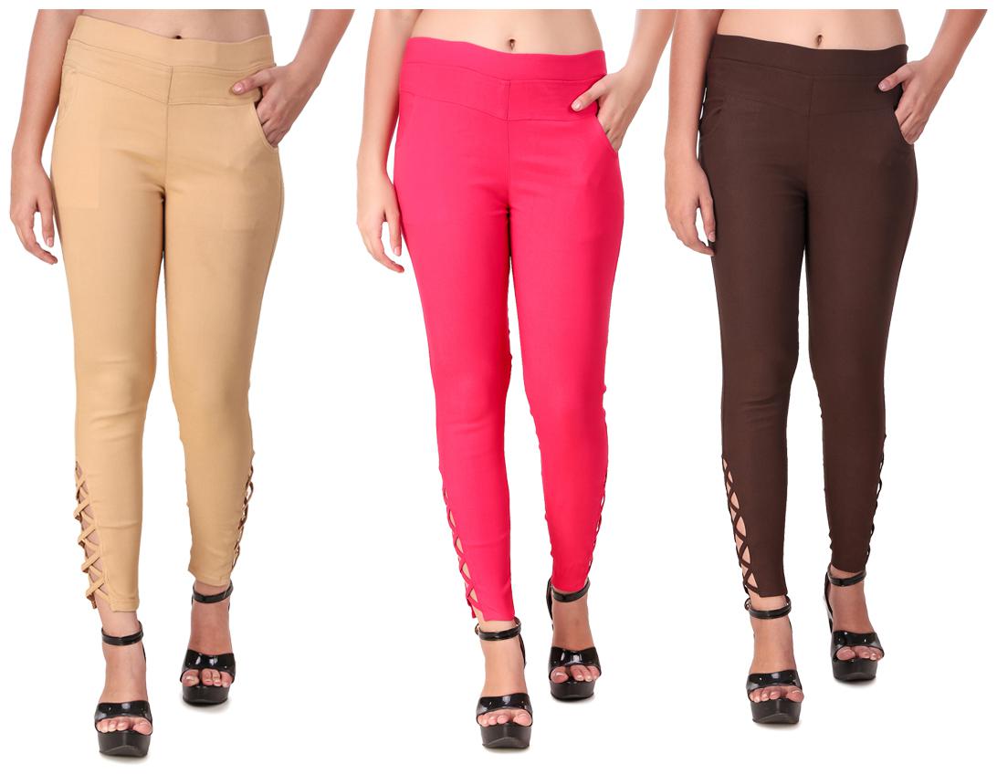 

Krishty Trading Women Multi Skinny fit Jegging