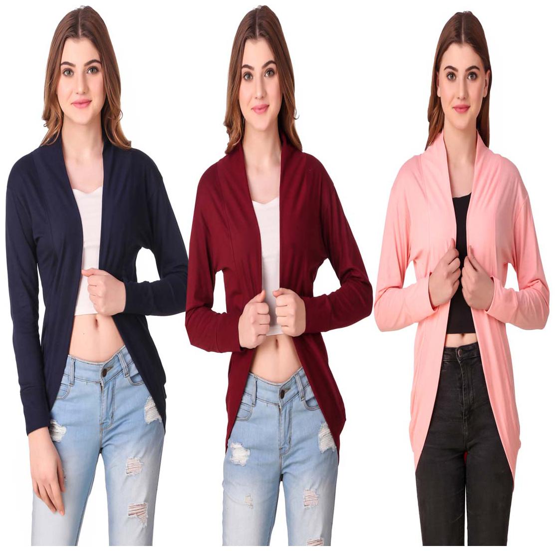 

Krishty Trading Women Shrug - Multi