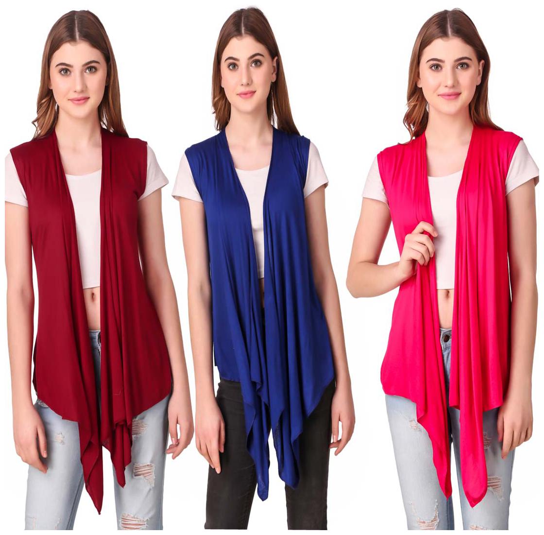 

Krishty Trading Women Shrug - Multi