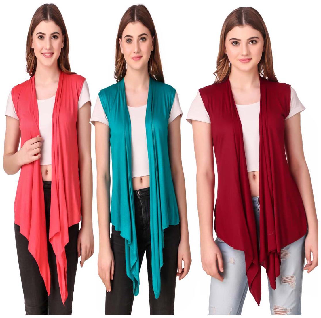 

Krishty Trading Women Shrug - Multi