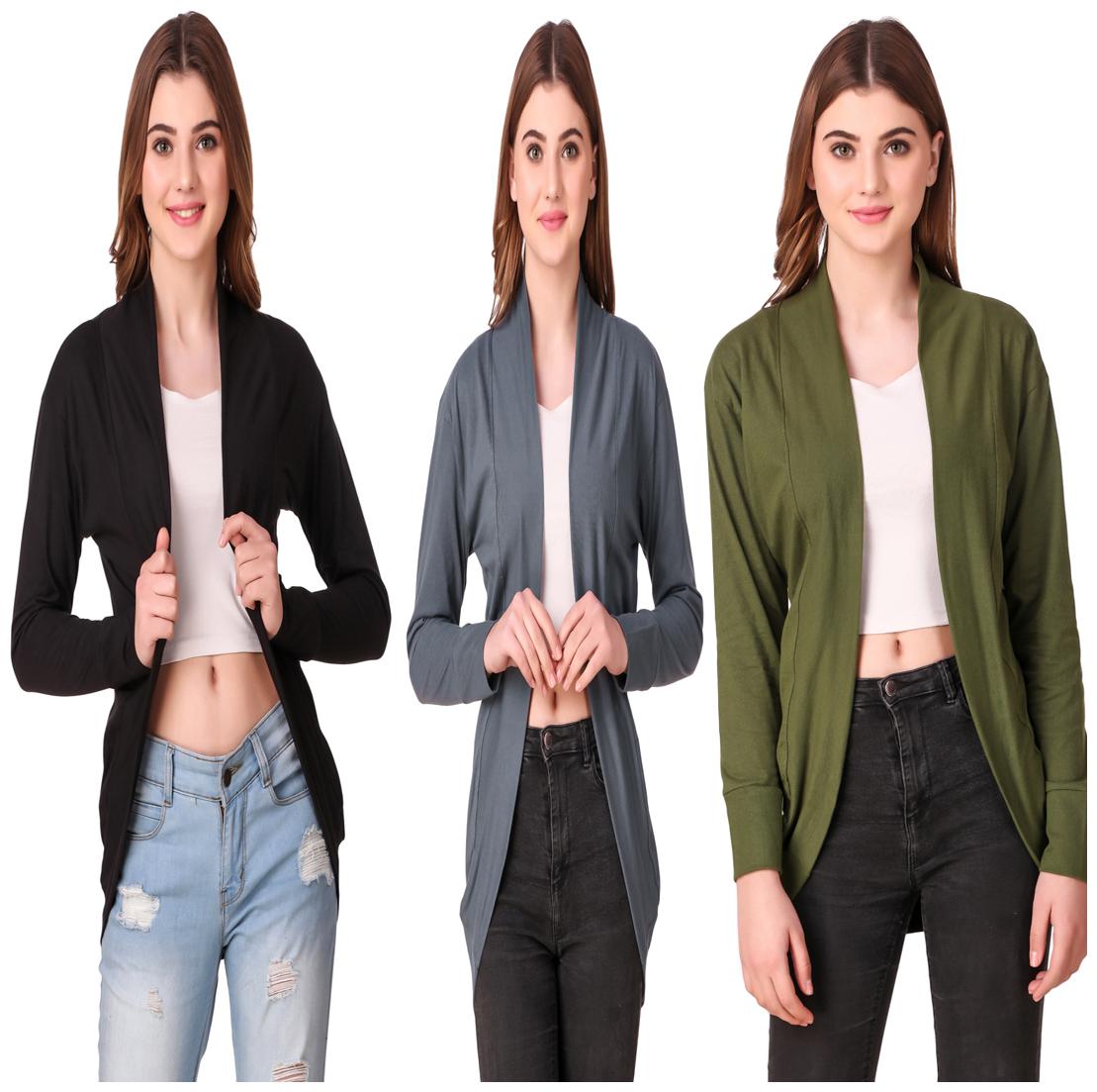 

Krishty Trading Women Shrug - Multi