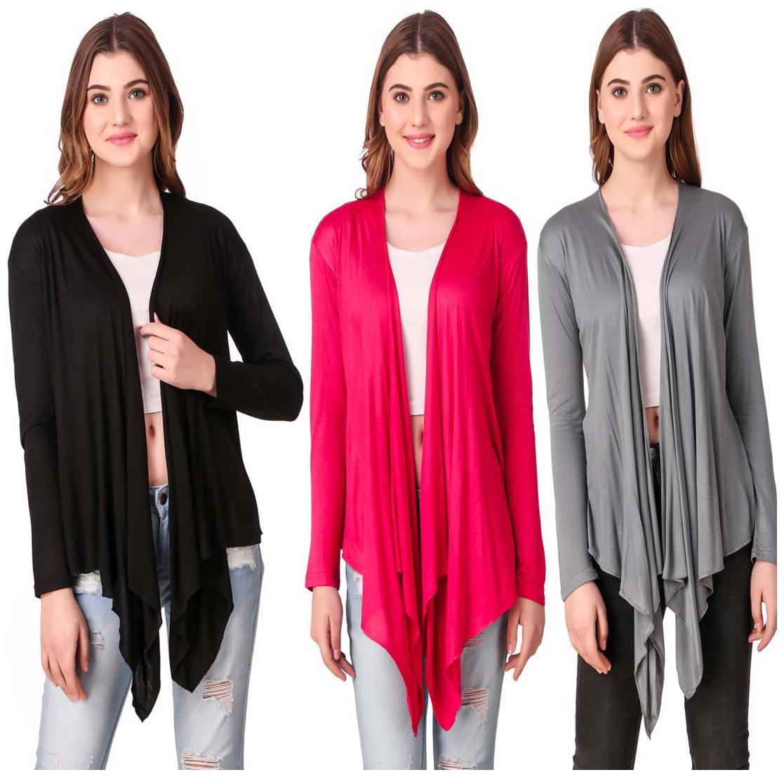 

Krishty Trading Women Shrug - Multi