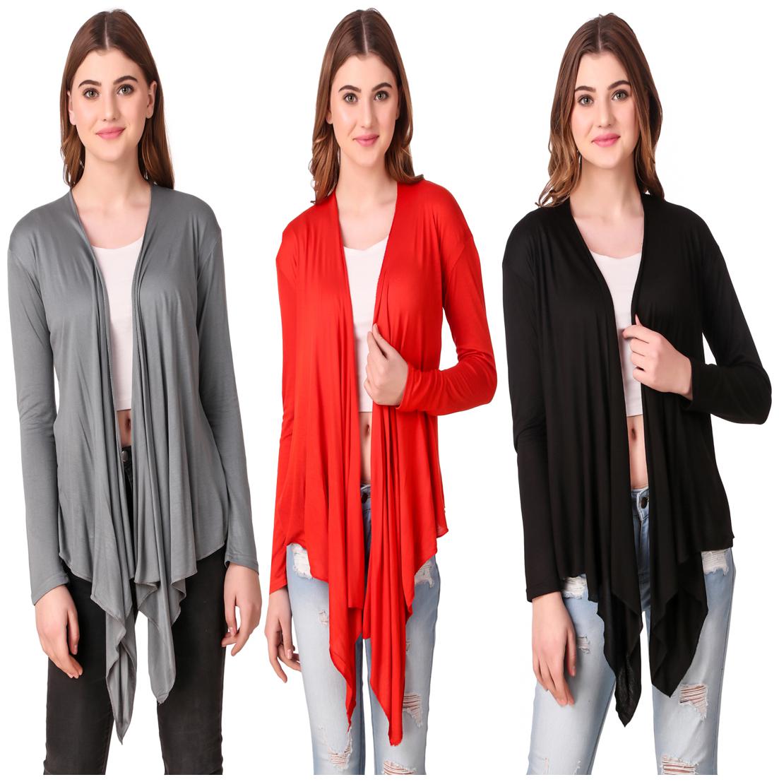 

Krishty Trading Women Shrug - Multi