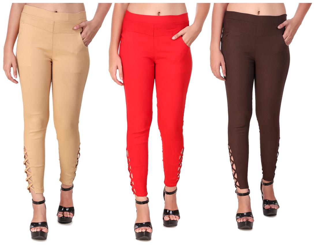 

Krishty Trading Women Multi Skinny fit Jegging