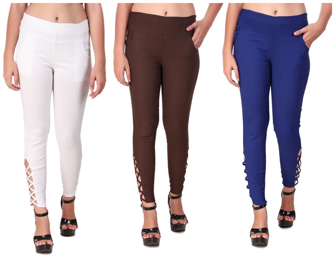 

Krishty Trading Women Multi Skinny fit Jegging