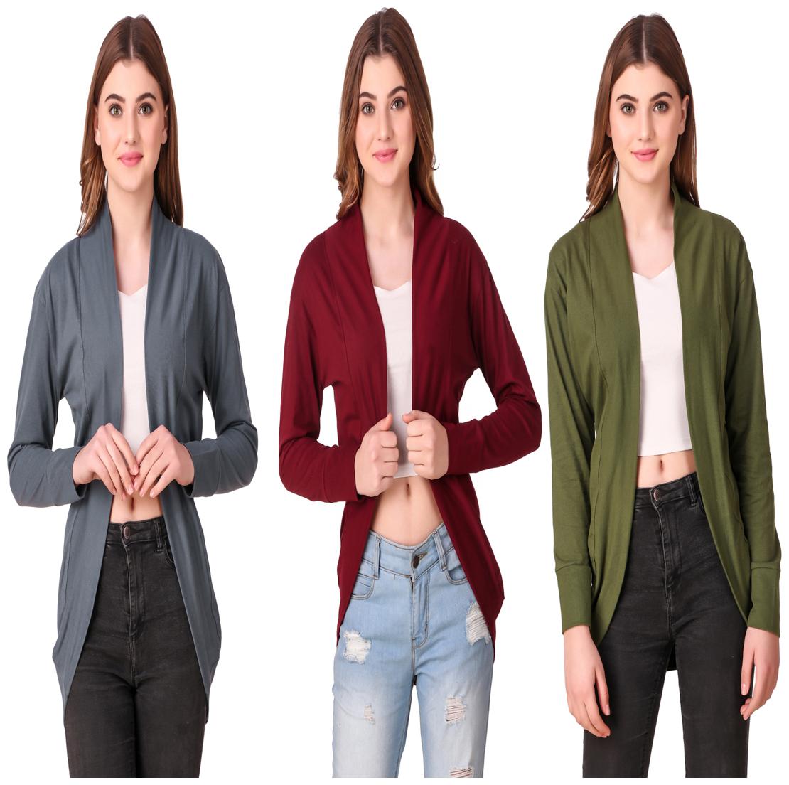 

Krishty Trading Women Shrug - Multi