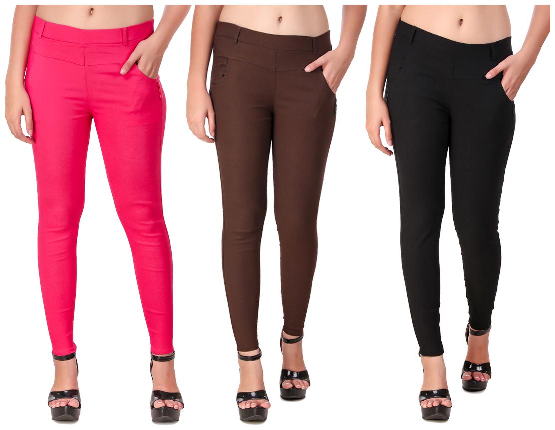 

Krishty Trading Women Multi Skinny fit Jegging
