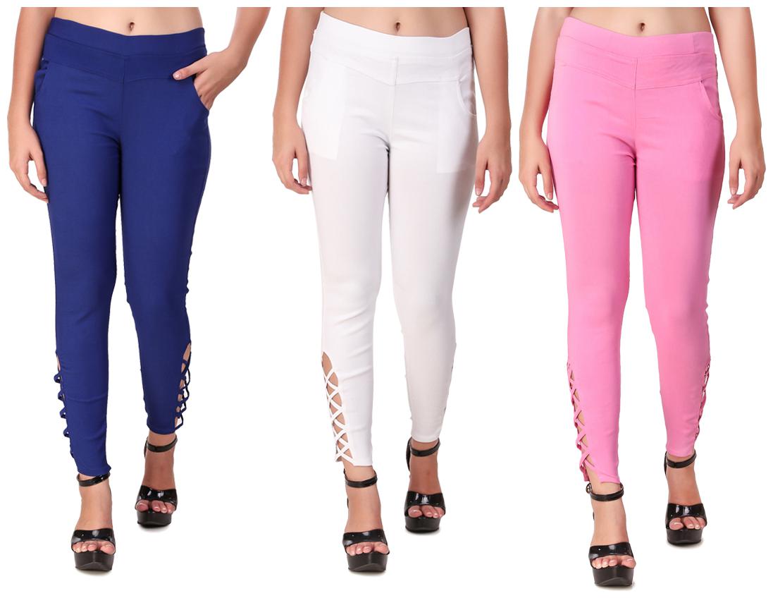 

Krishty Trading Women Multi Skinny fit Jegging