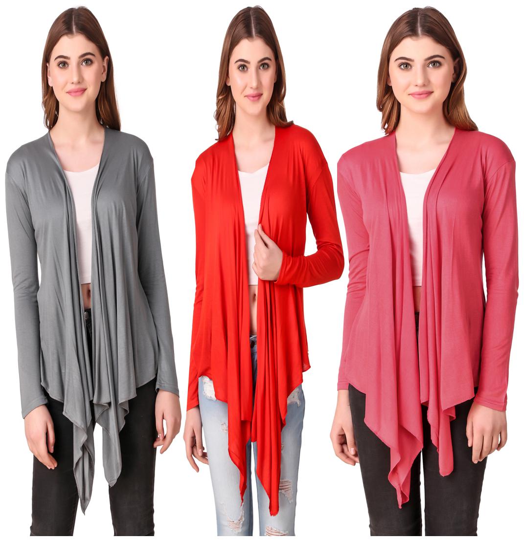 

Krishty Trading Women Shrug - Multi