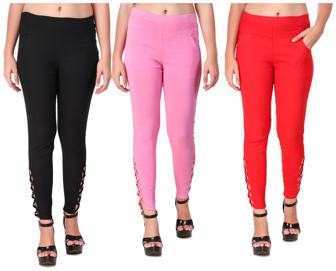 

Krishty Trading Women Multi Skinny fit Jegging