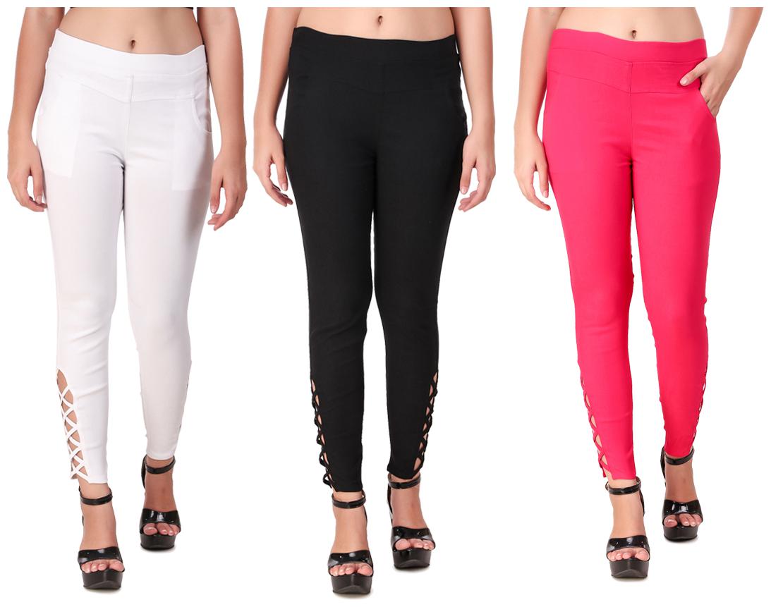 

Krishty Trading Women Multi Skinny fit Jegging