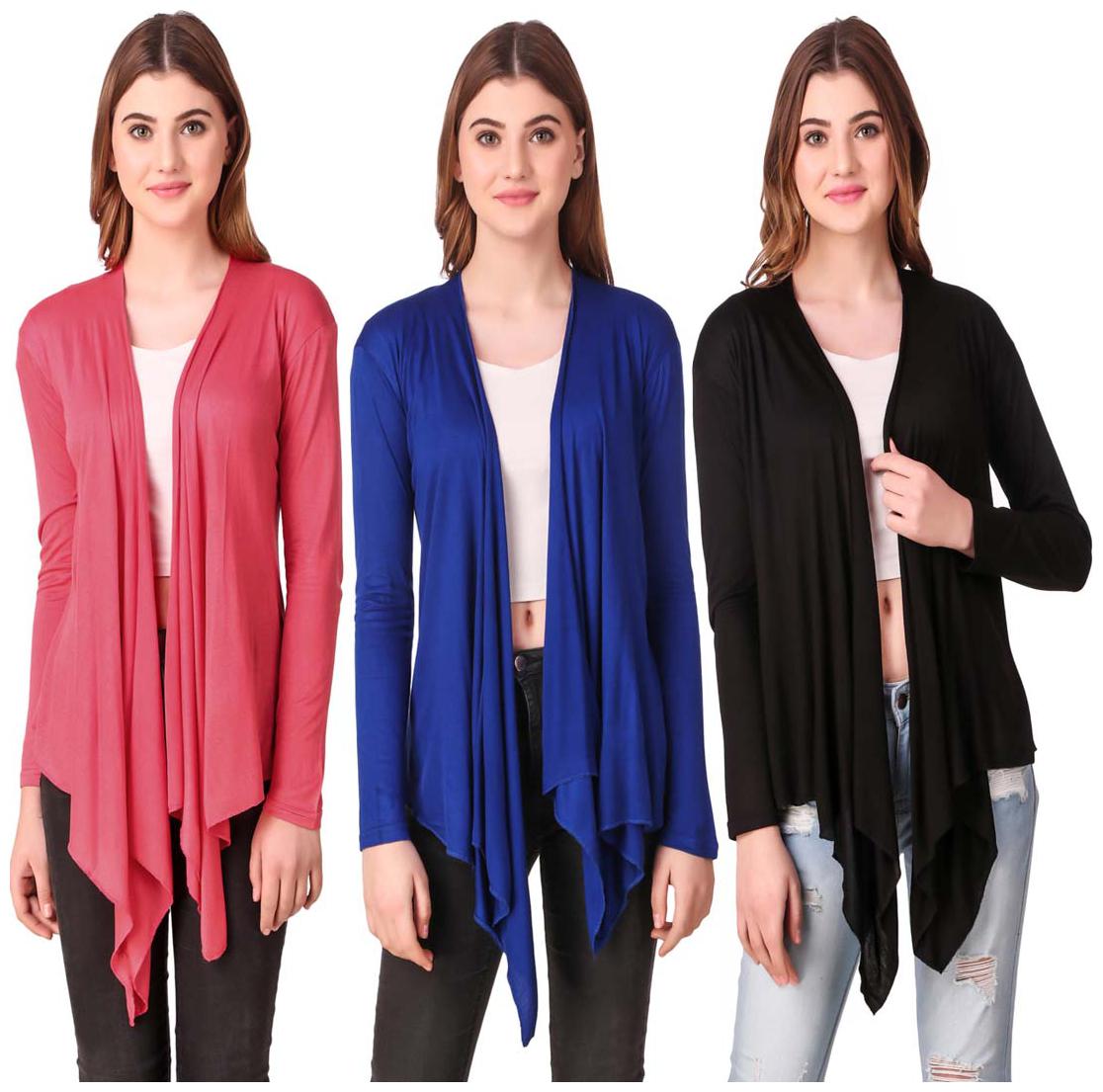 

Krishty Trading Women Shrug - Multi
